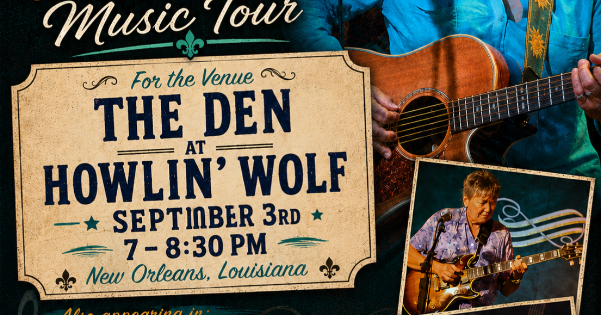 Laurie D – 2026 Southern Music Tour at The Den at The Howlin' Wolf